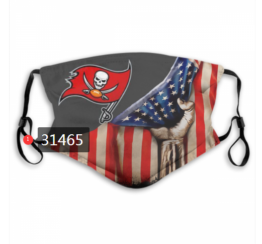 NFL 2020 Tampa Bay Buccaneers 121 Dust mask with filter